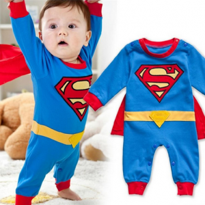 pyjama déguisement super pour bébé