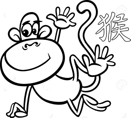 Le signe chinois du singe