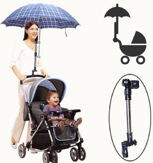 Universal Baby Pram Parapluie Ombre Parapluie Uv Parasol pour Poussette Poussette 